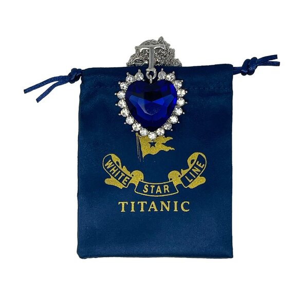 Titanic Heart of the Ocean Necklace Set - Christmas Gifts For Women and Girls - Picture 7 of 12